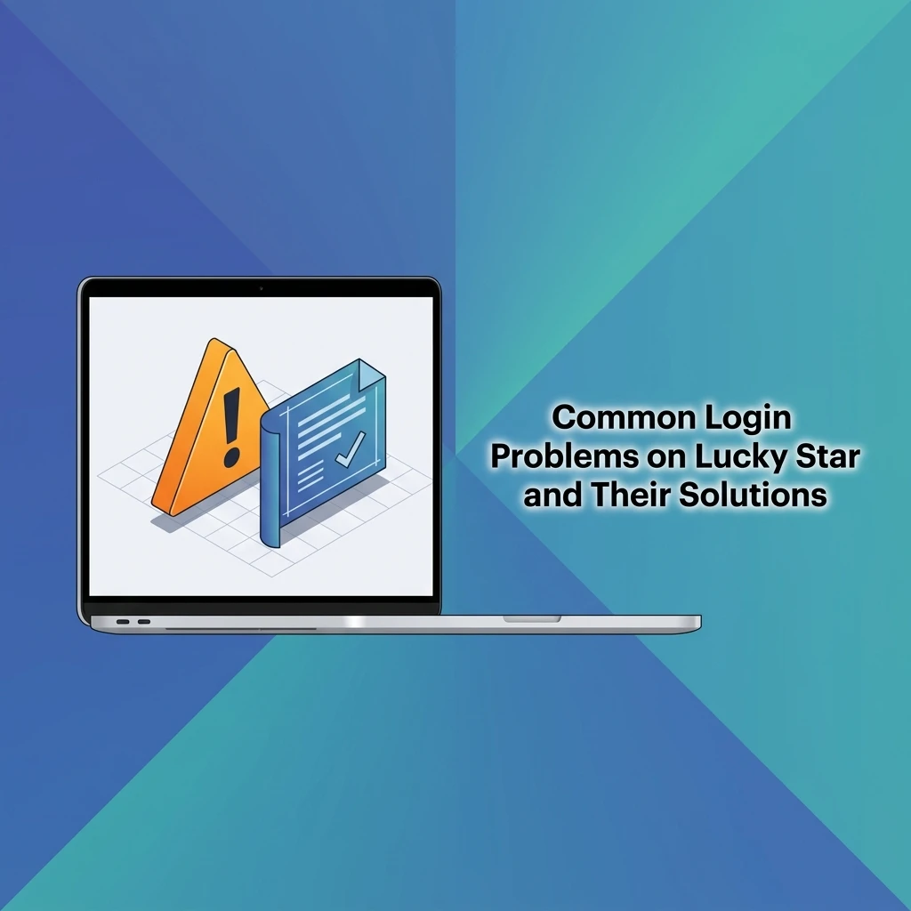 Table listing common Lucky Star login problems like incorrect password and account lockout with practical solutions for each issue