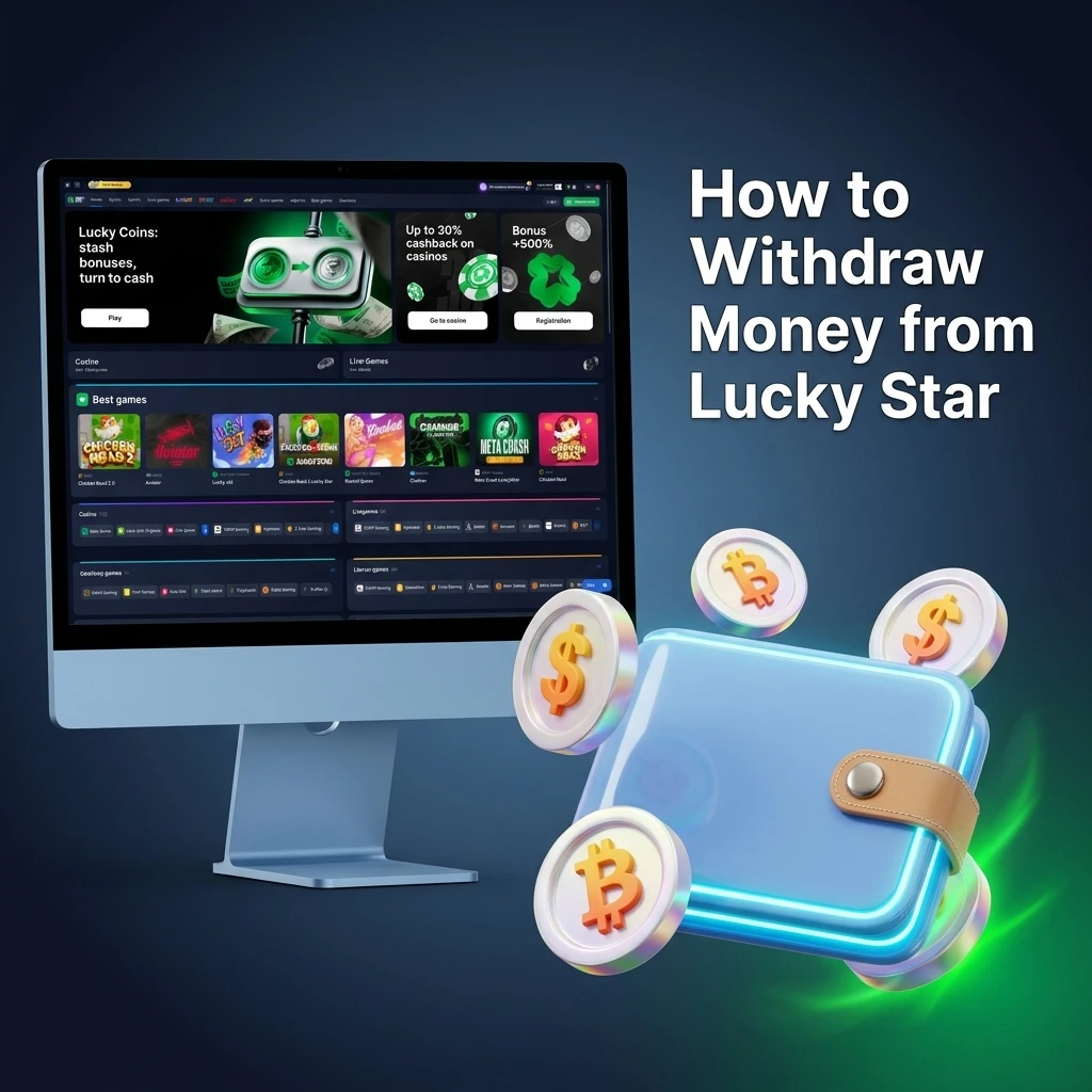 Step-by-step guide on how to withdraw money from Lucky Star via UPI, bank transfer, or e-wallet