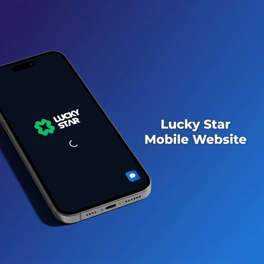 Lucky Star mobile website optimised for smartphones and tablets with sports betting, casino, live betting, deposits and withdrawals