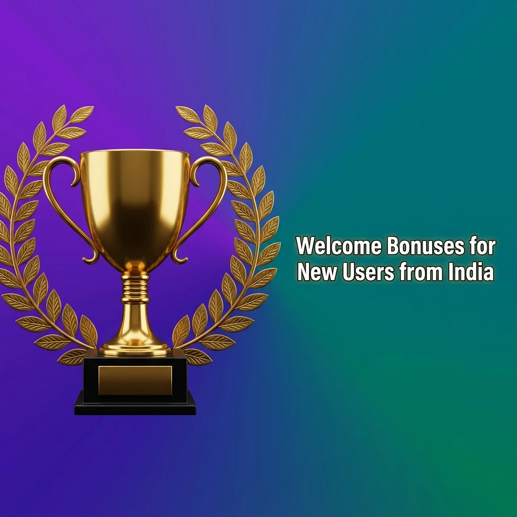 Lucky Star welcome bonus for Indian users offering 500% first deposit match plus 100 Free Spins for casino and sports betting