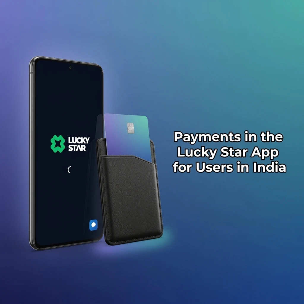 Lucky Star app payment methods in India including UPI, PhonePe, Paytm, crypto, and bank transfer options