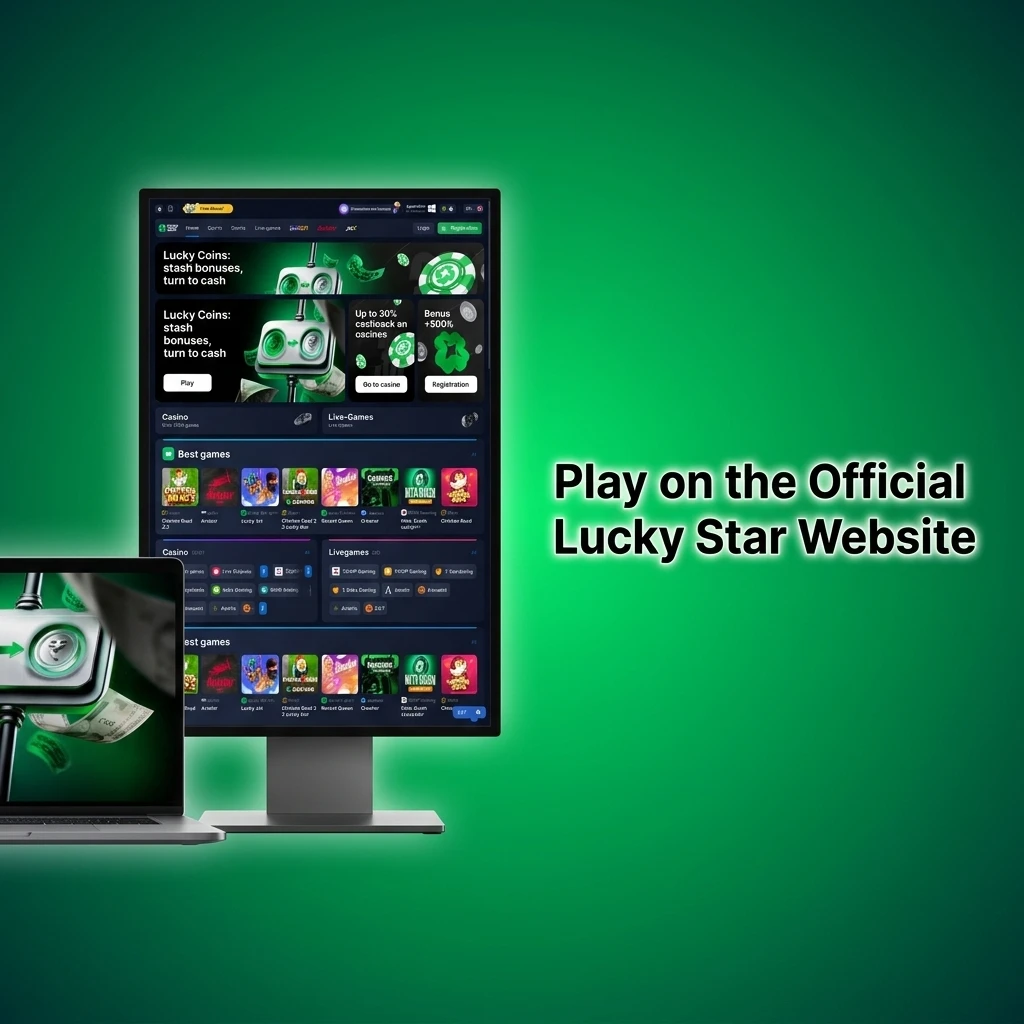Lucky Star official website browser access for betting, live casino, and slots without installing any software
